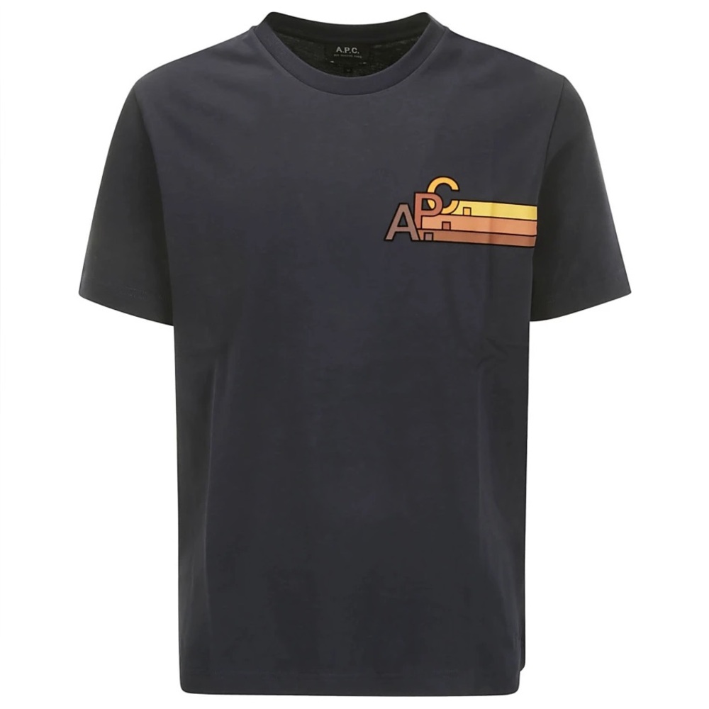 A.P.C. Men's Blue Isaac T-Shirt